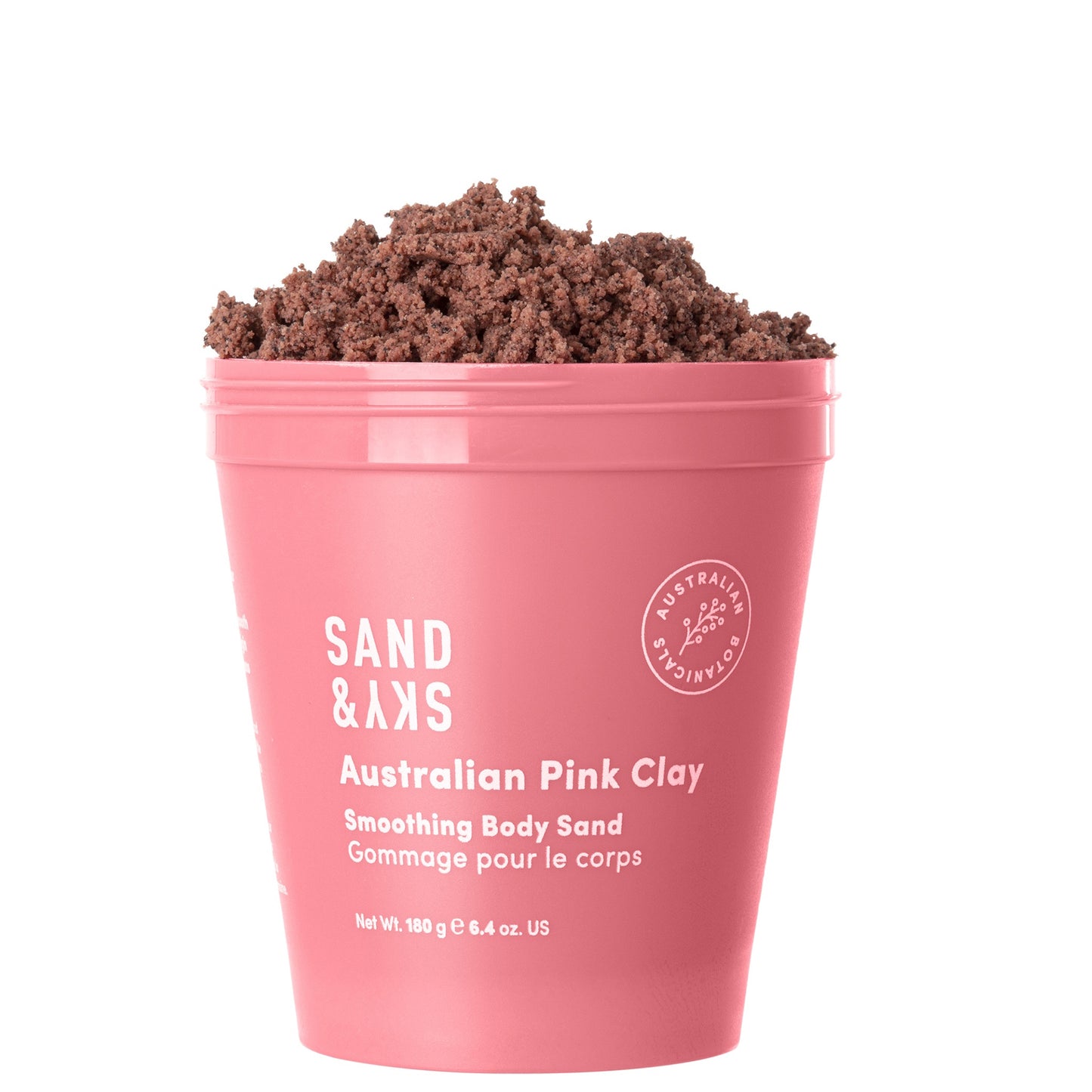 Sand & Sky Australian Pink Clay Smoothing Body Sand