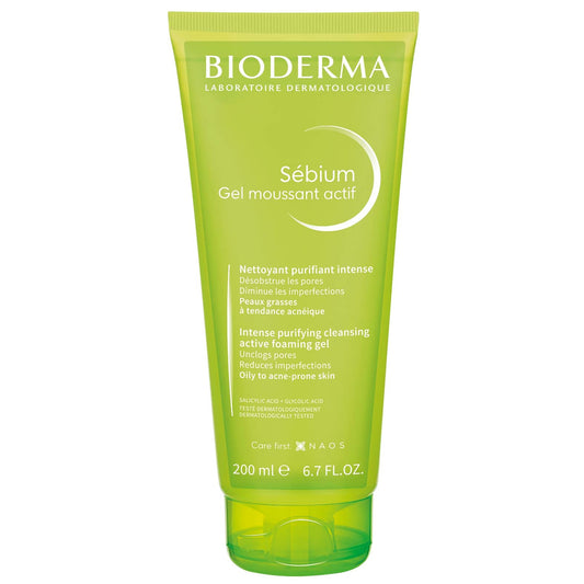 Bioderma Sebium Actif Intense Purifying Foaming Gel Cleanser 200ml