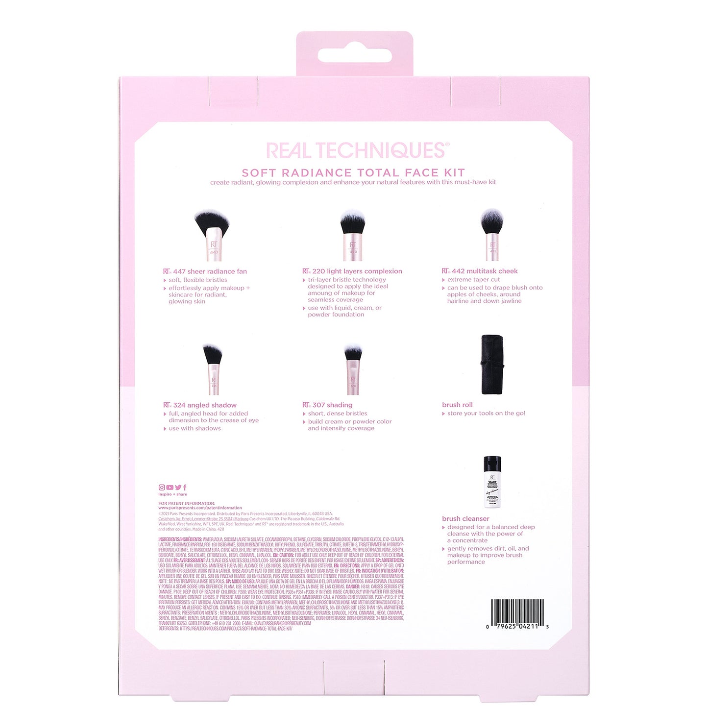 Real Techniques Soft Radiance Total Face Kit