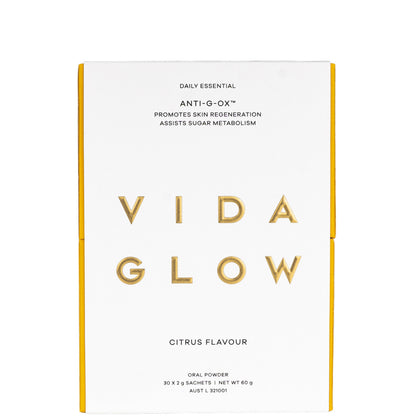 Vida Glow Anti-G-Ox Antioxidant Powder - Citrus 30 x 2g