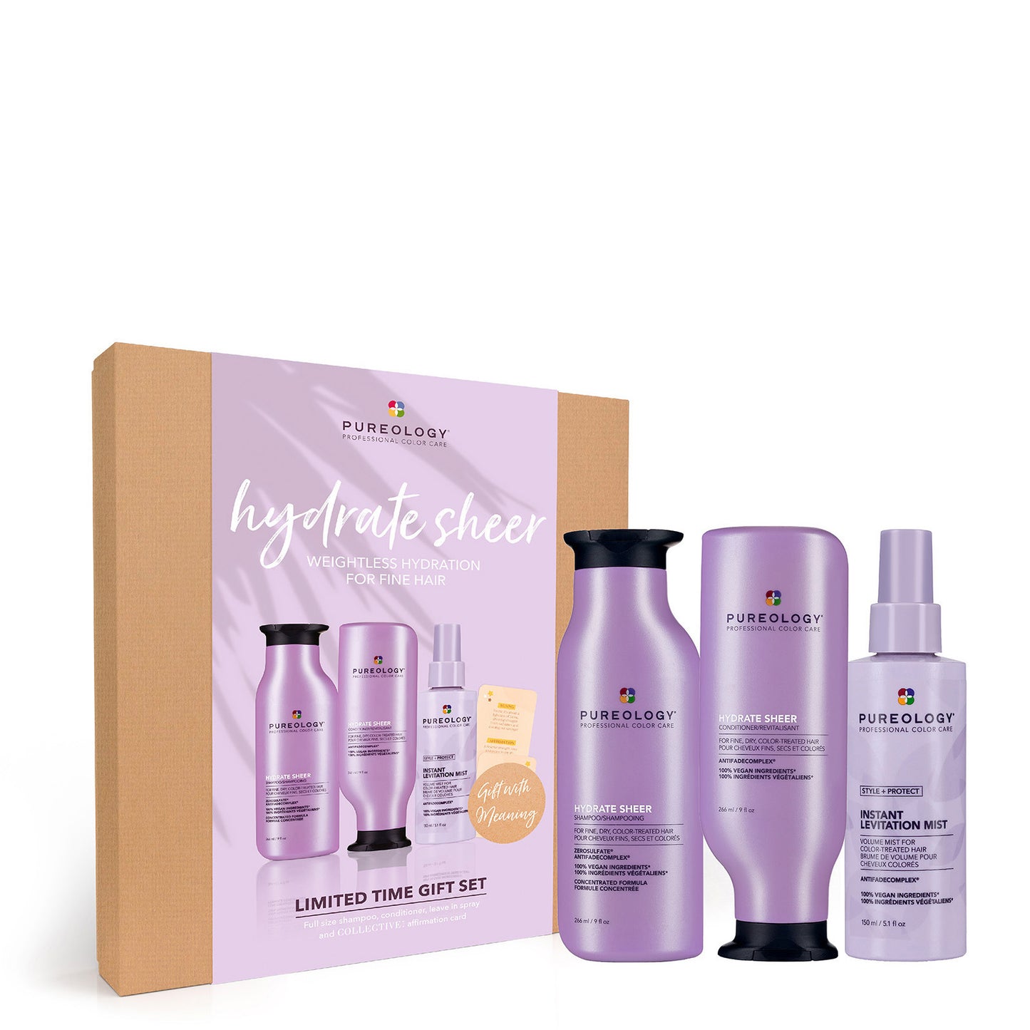 Pureology Hydrate Sheer Trio