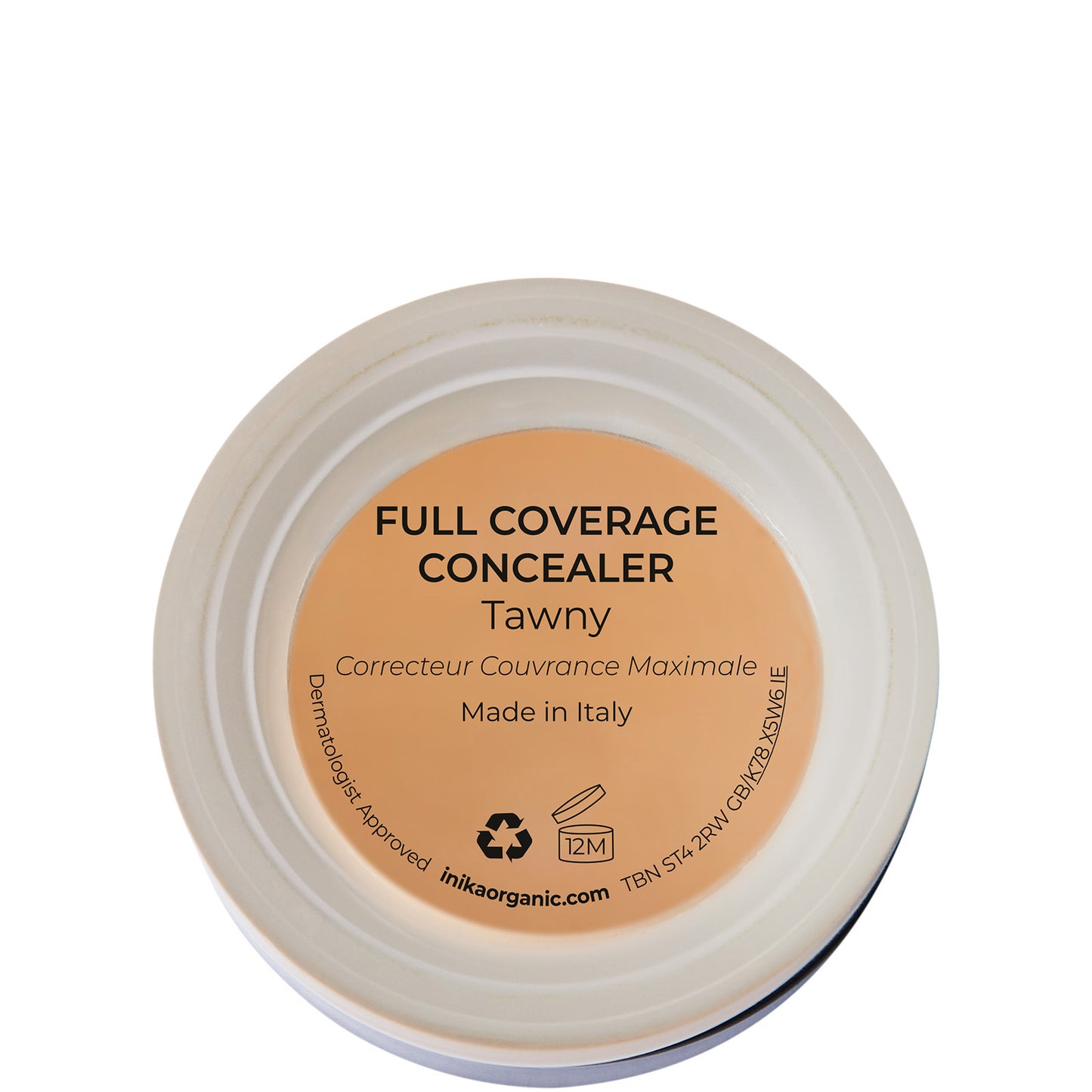 INIKA Organic Full Coverage Concealer 3.5g (Various Shades)