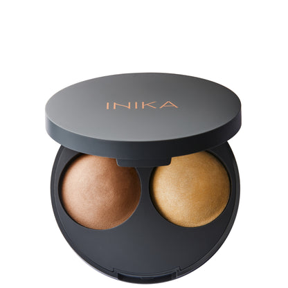 INIKA Baked Contour Duo - Almond