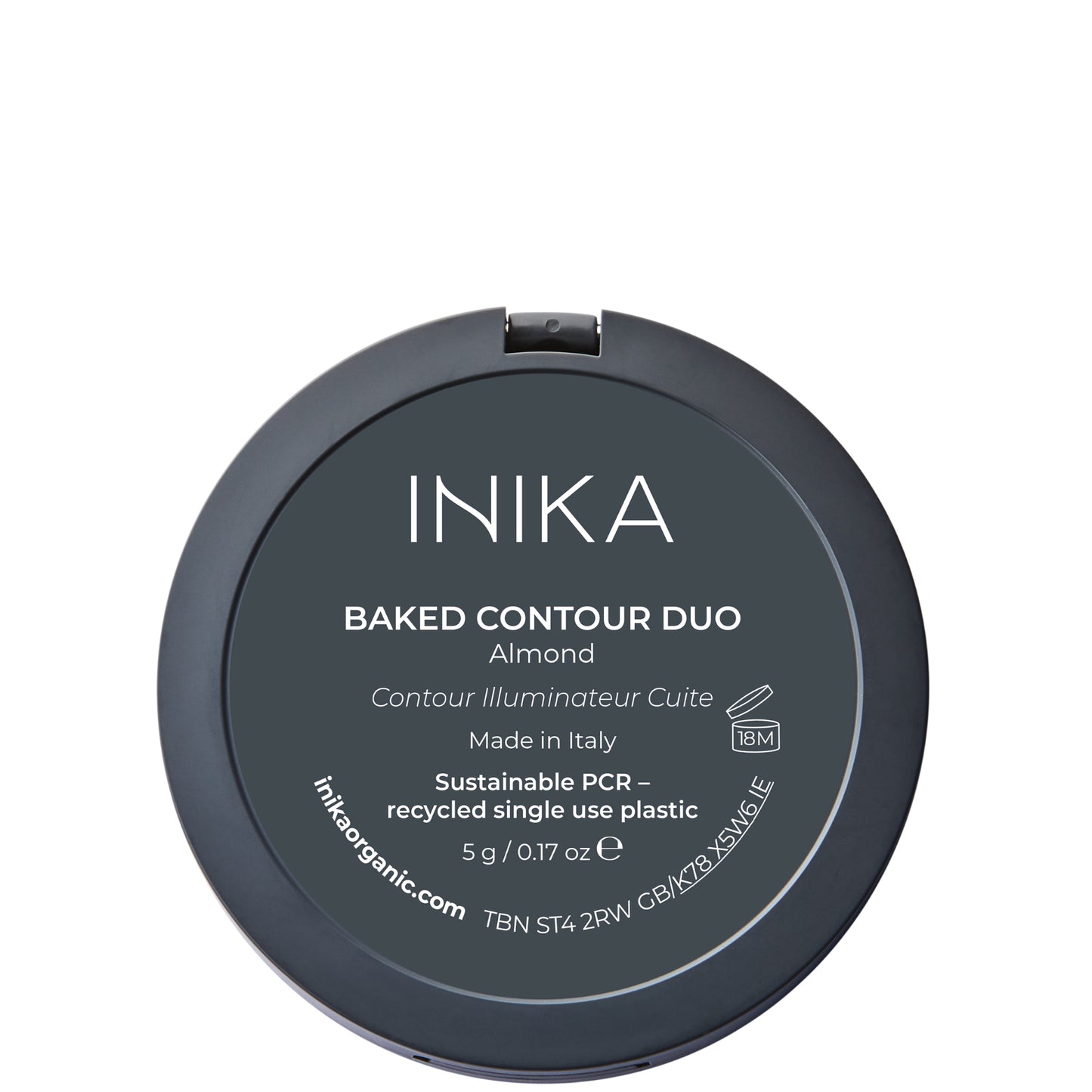 INIKA Baked Contour Duo - Almond