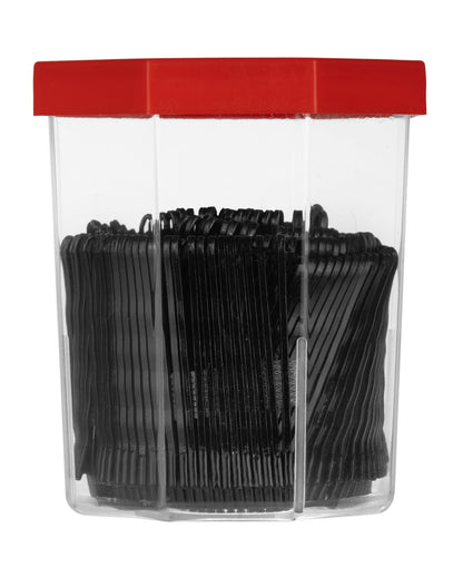 999 Bobby Pins 250g Tub 2" Black