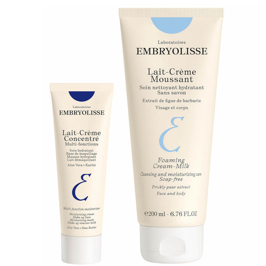 Embryolisse Lait-Crème Cleanser and Moisturiser Bundle