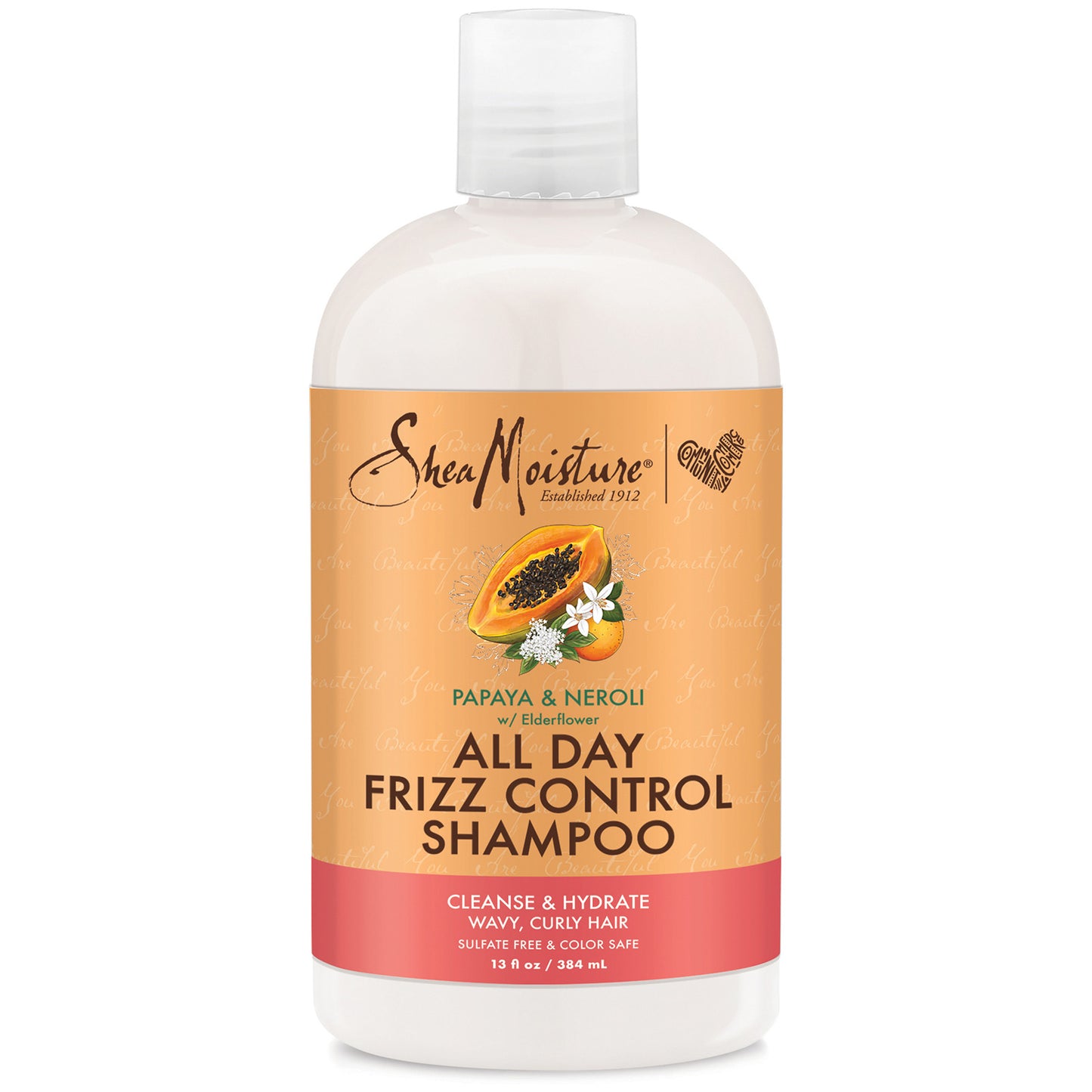 SheaMoisture Papaya and Neroli All Day Frizz Control Shampoo 384ml