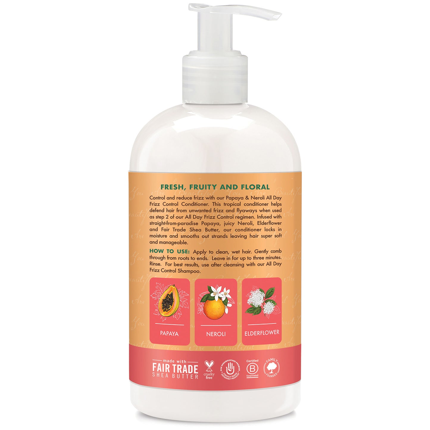 SheaMoisture Papaya and Neroli All Day Frizz Control Conditioner 384ml