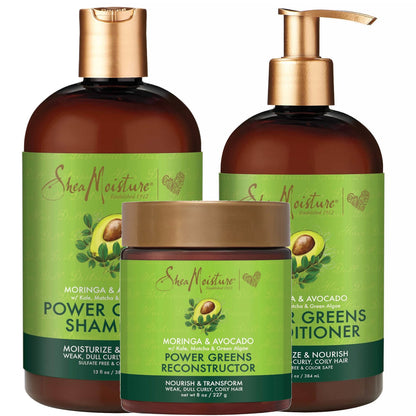 SheaMoisture Moringa and Avocado Strengthening Trio