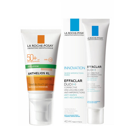 La Roche-Posay Effaclar Duo Plus and Anthelios Dry Touch