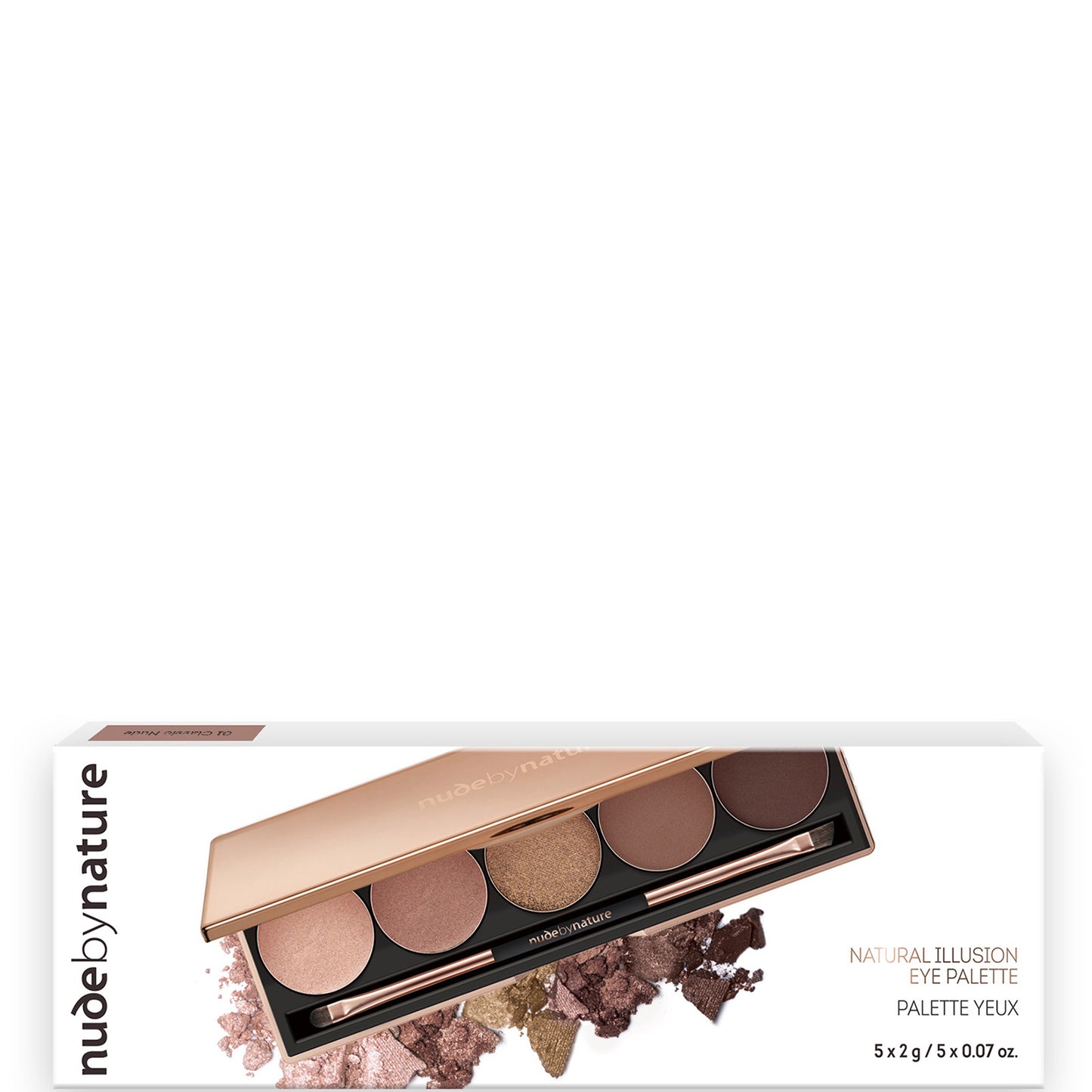 Nude by Nature Natural Illusion Eye Palette - Classic Nude