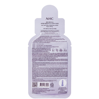 AHC Natural Essential Mask Aqua Lifting 28g (5 Pack)