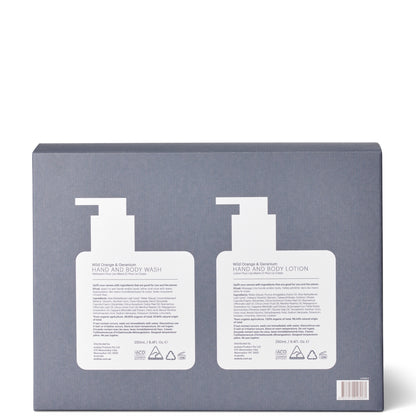 Clean by endota Wild Orange and Geranium Duo Pack