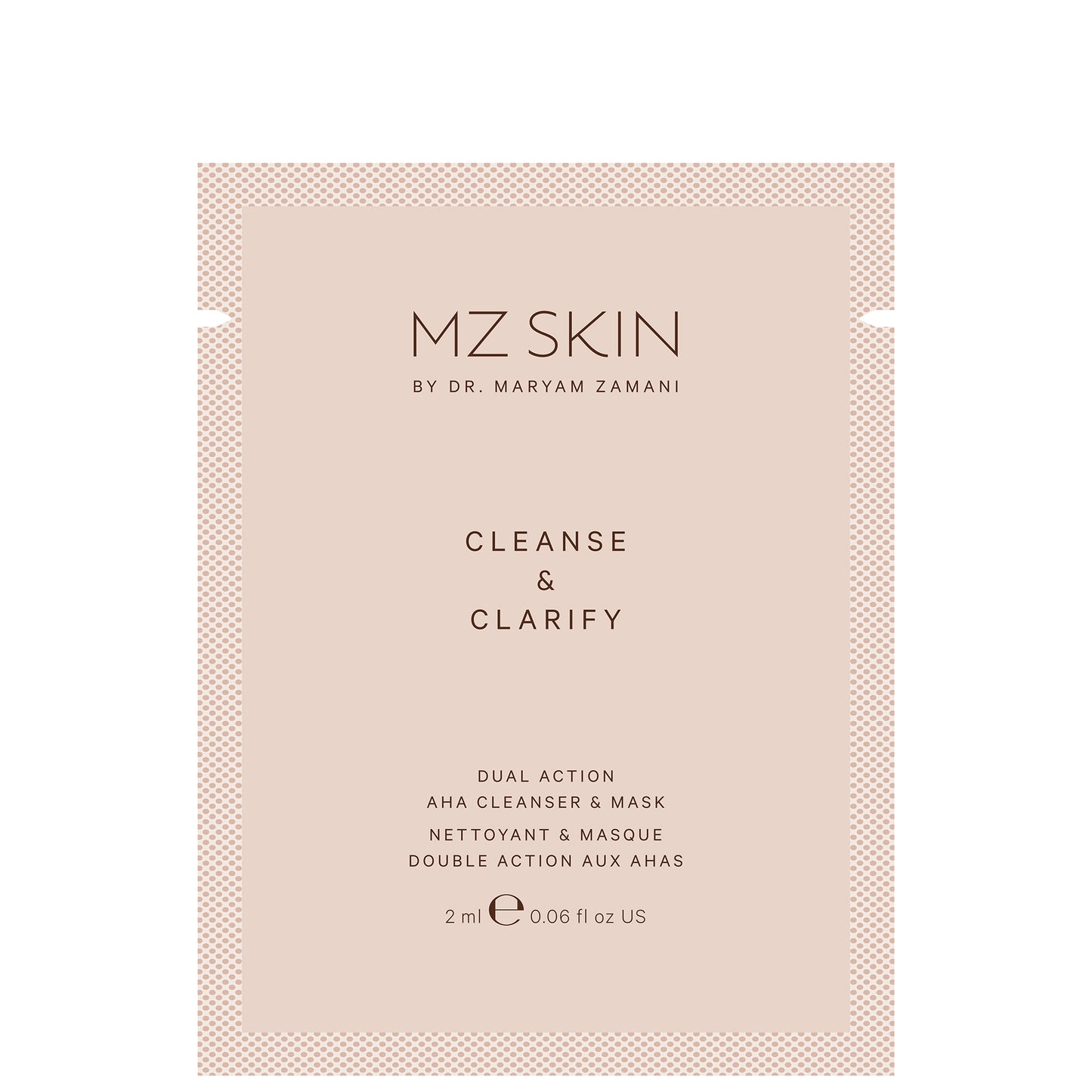 MZ Skin Cleanse and Clarify Sachet 2ml