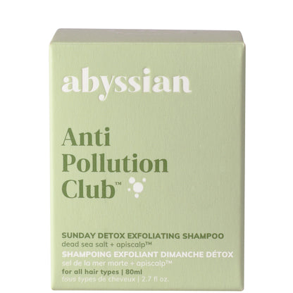 Abyssian Sunday Detox Exfoliating Shampoo 80ml