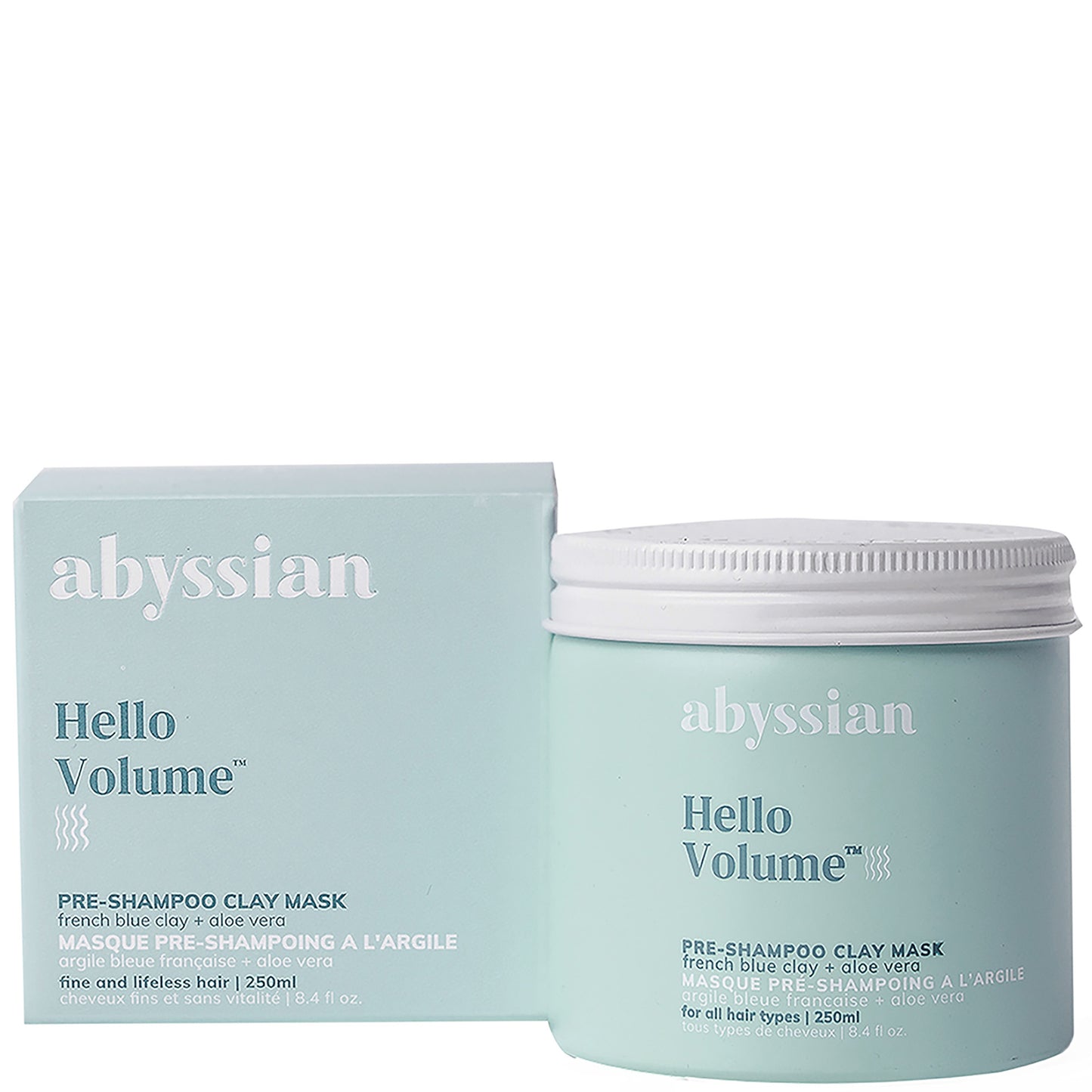 Abyssian Volumising Pre-Shampoo Clay Mask 250ml