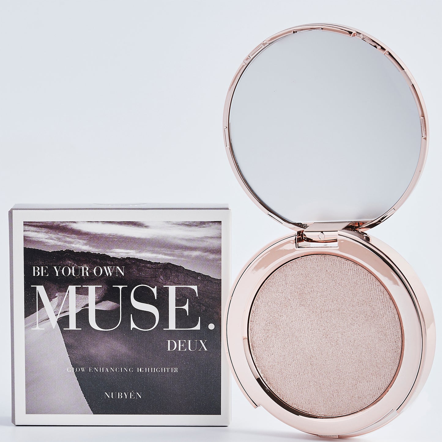 Nubyén Muse Glow Enhancing Highlighter Powder - Lueur 1