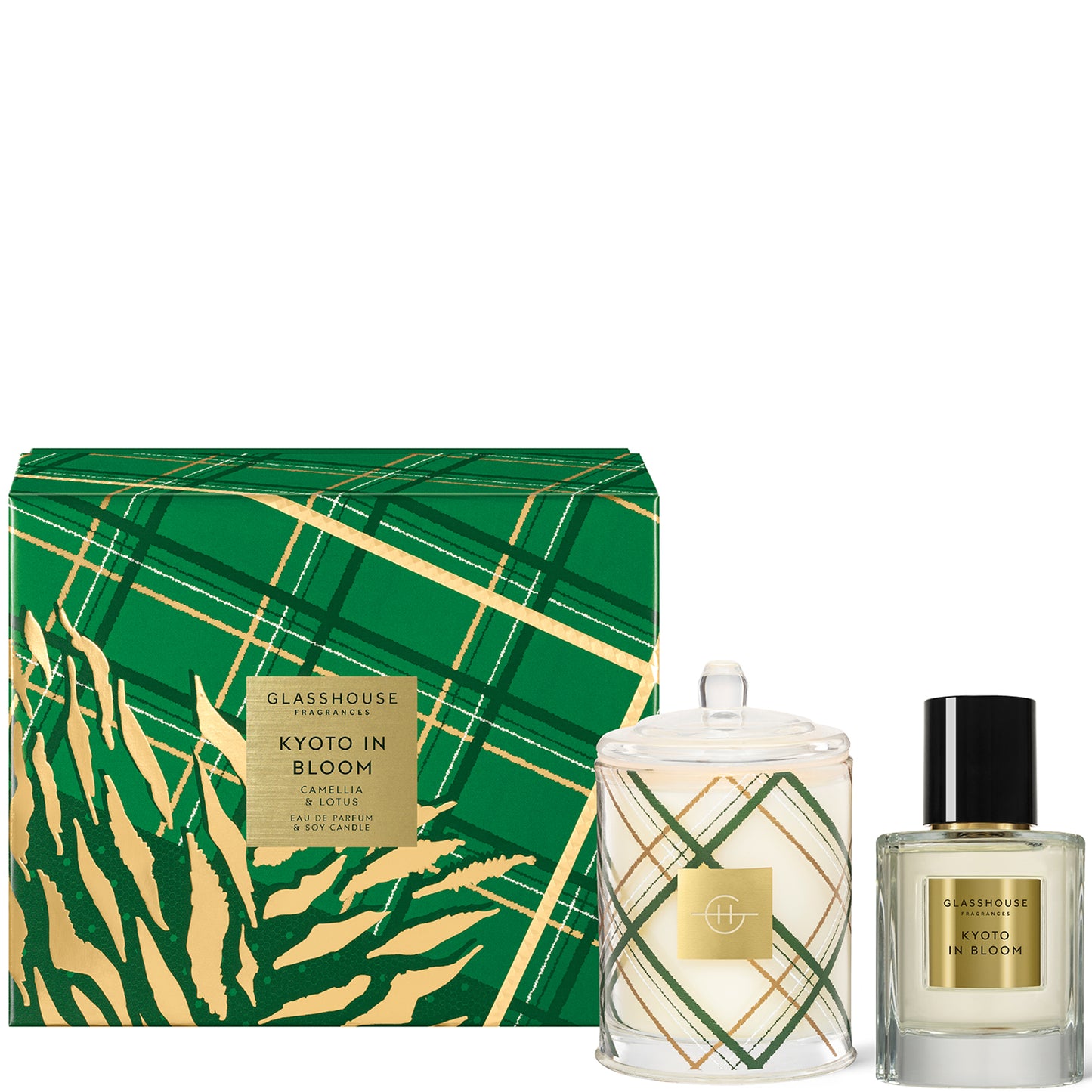 Glasshouse Fragrances Christmas Kyoto in Bloom Fragrance Duo Gift Set