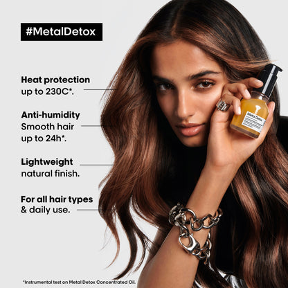 L'Oréal Professionnel Metal Detox Anti-deposit Protector Concentrated Hair Oil 50ml