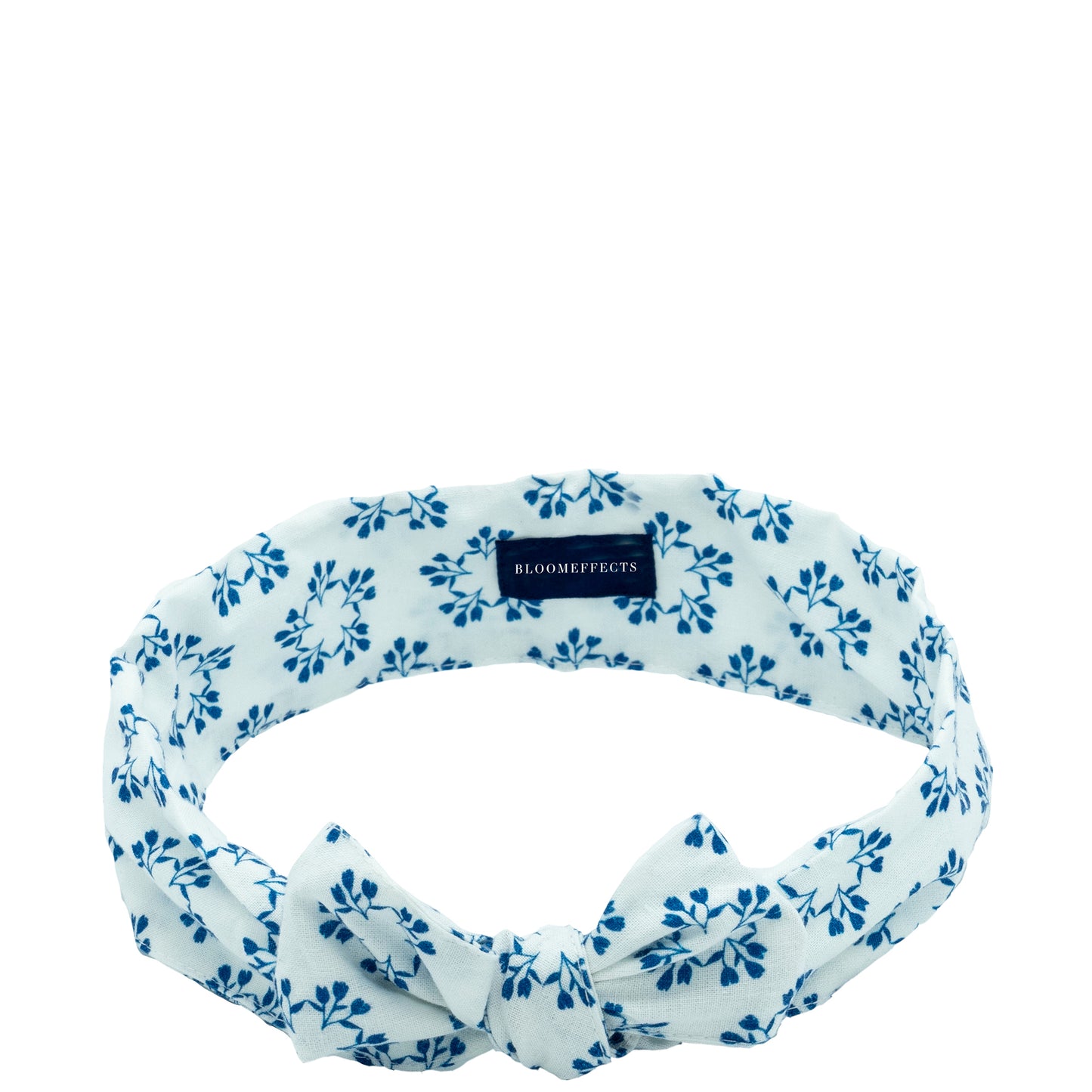 Bloomeffects Head Band - White Blue Logo