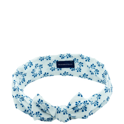 Bloomeffects Head Band - White Blue Logo