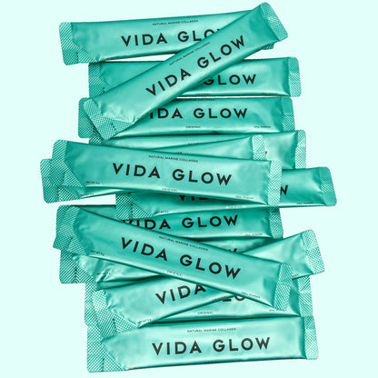 Vida Glow Natural Marine Collagen Trial Pack - 14 Serves