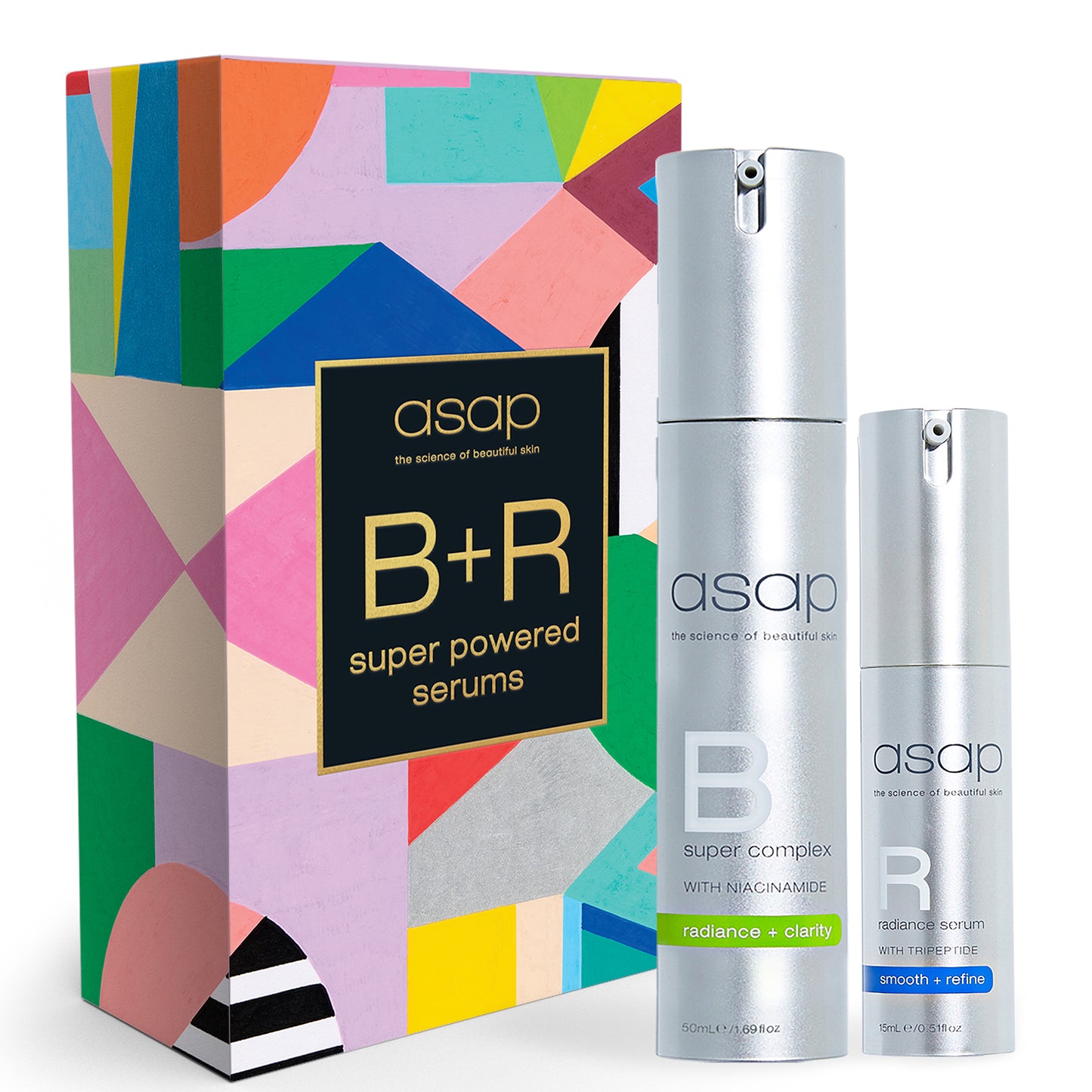 asap B and R - Super Powered Serums Set