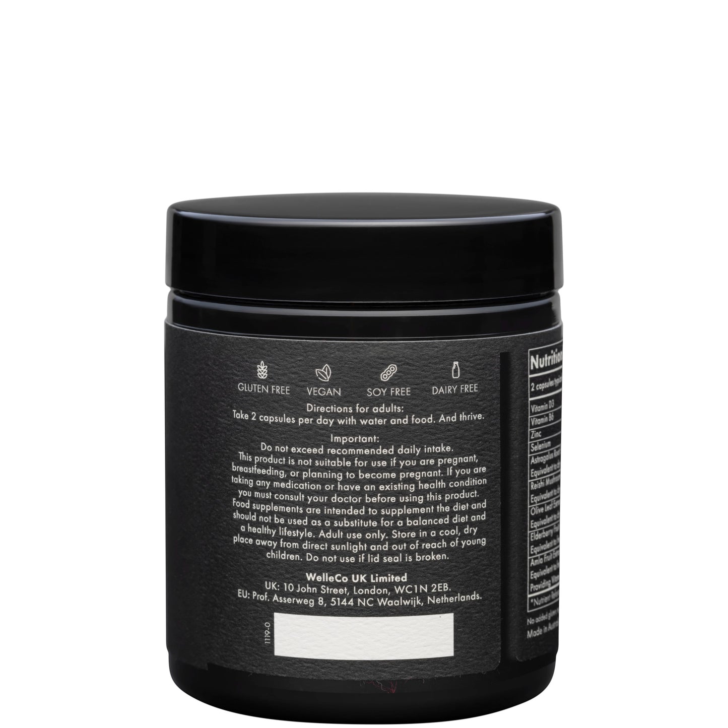 WelleCo The Immune Elixir - 60 capsules