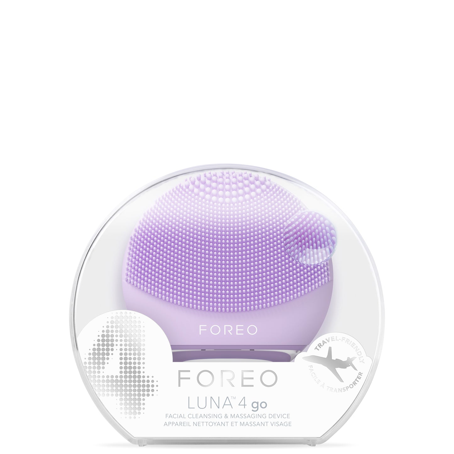 FOREO LUNA 4 GO 2-Zone Facial Cleansing and Firming Device for All Skin Types (Various Colours)