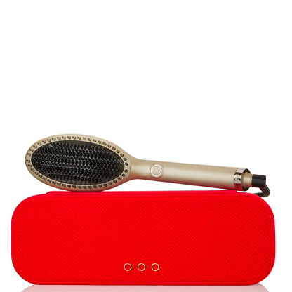 ghd Glide Hot Brush In Champagne Gold