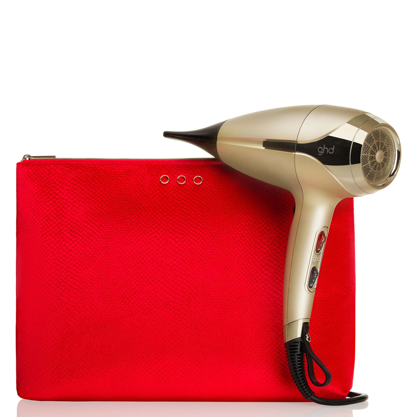 ghd Helios Hair Dryer In Champagne Gold