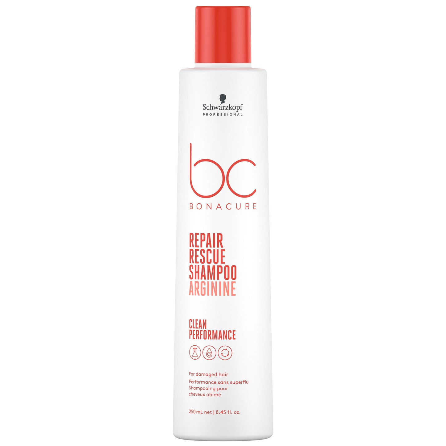 Schwarzkopf BC Clean Performance Repair Rescue Shampoo 250ml