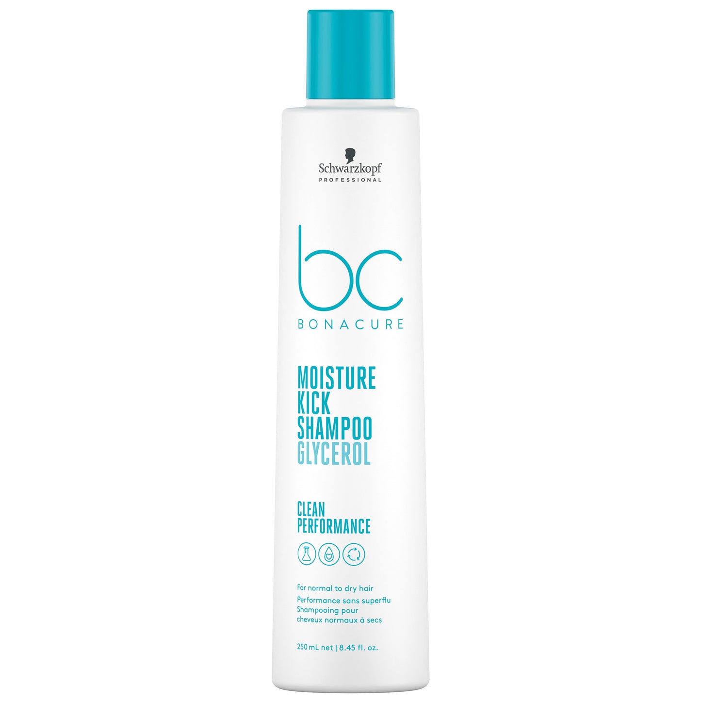 Schwarzkopf BC Clean Performance Moisture Kick Shampoo 250ml