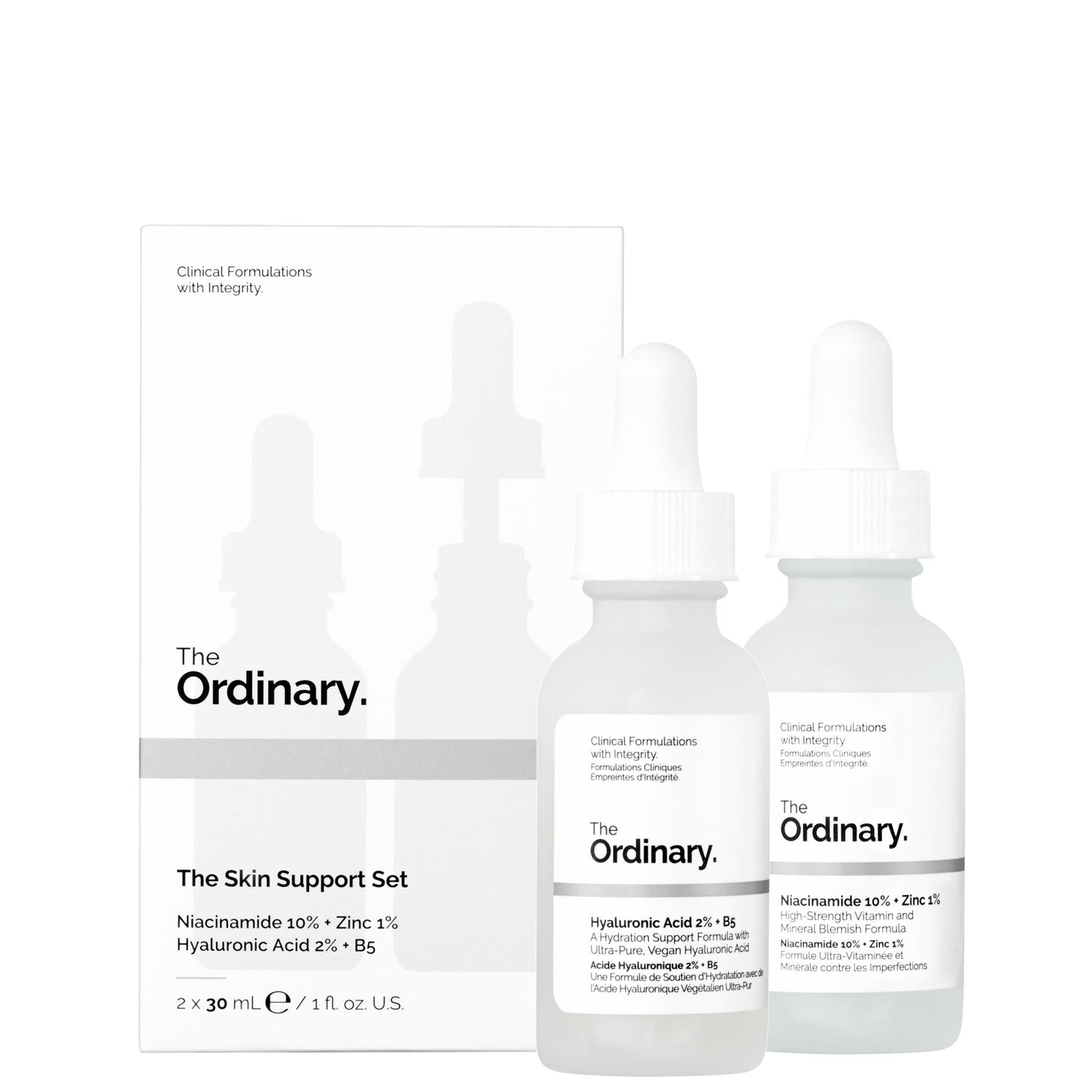 The Ordinary The Skin Support Set