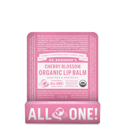 Dr. Bronner's Organic Lip Balm - Cherry Blossom