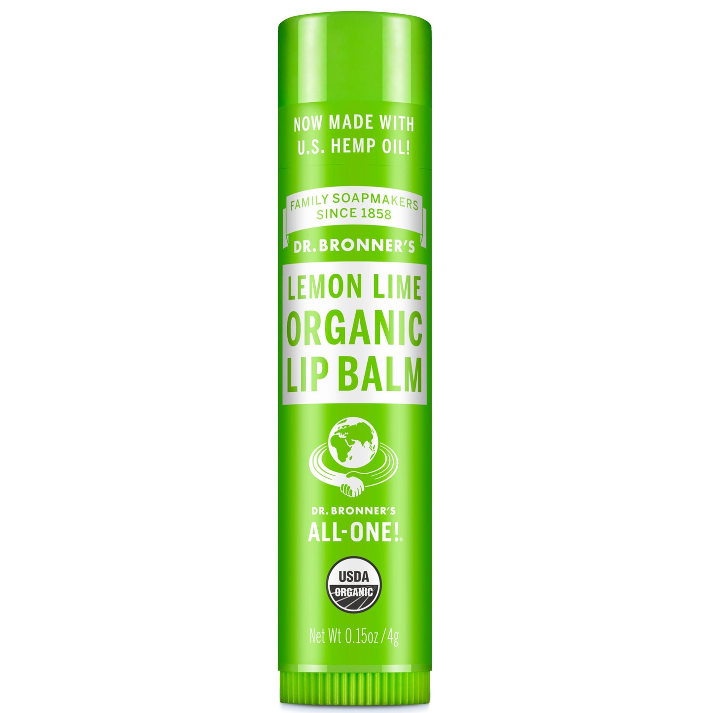 Dr. Bronner's Organic Lip Balm - Lemon and Lime