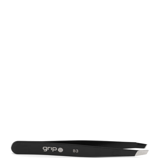 Caronlab Claw Slanted Tip Tweezer - Matte Black