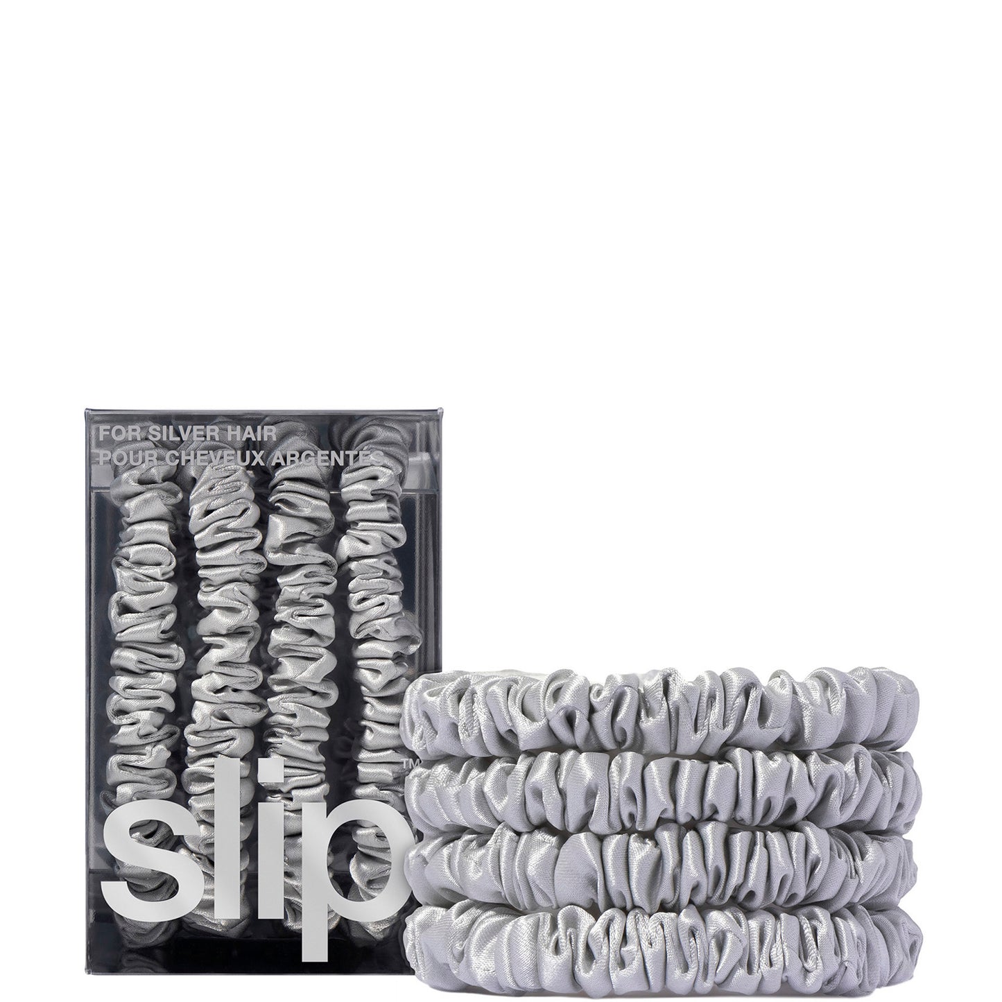 Slip Pure Silk Skinny Scrunchies (Various Colours)