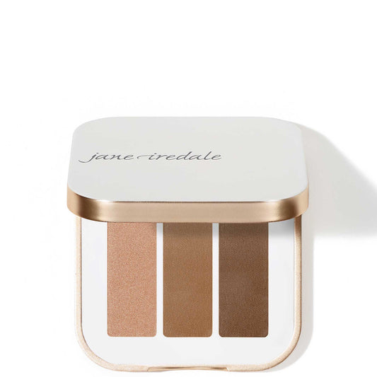 jane iredale PurePressed Eye Shadow Triple - Triple Cognac