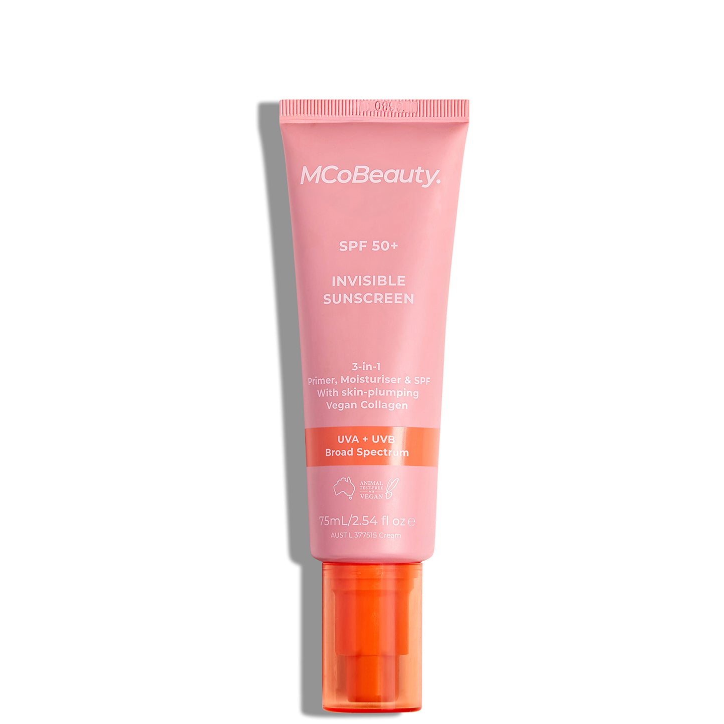 MCoBeauty Invisible Sunscreen SPF 50+ 75ml