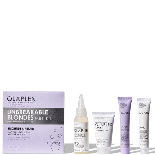 Olaplex Hair Hydrating and Brightening Unbreakable Blondes Mini Kit 