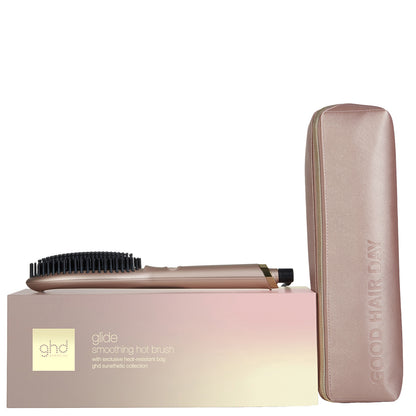 ghd Glide Limited Edition Hot Brush In Sun-Kissed Bronze