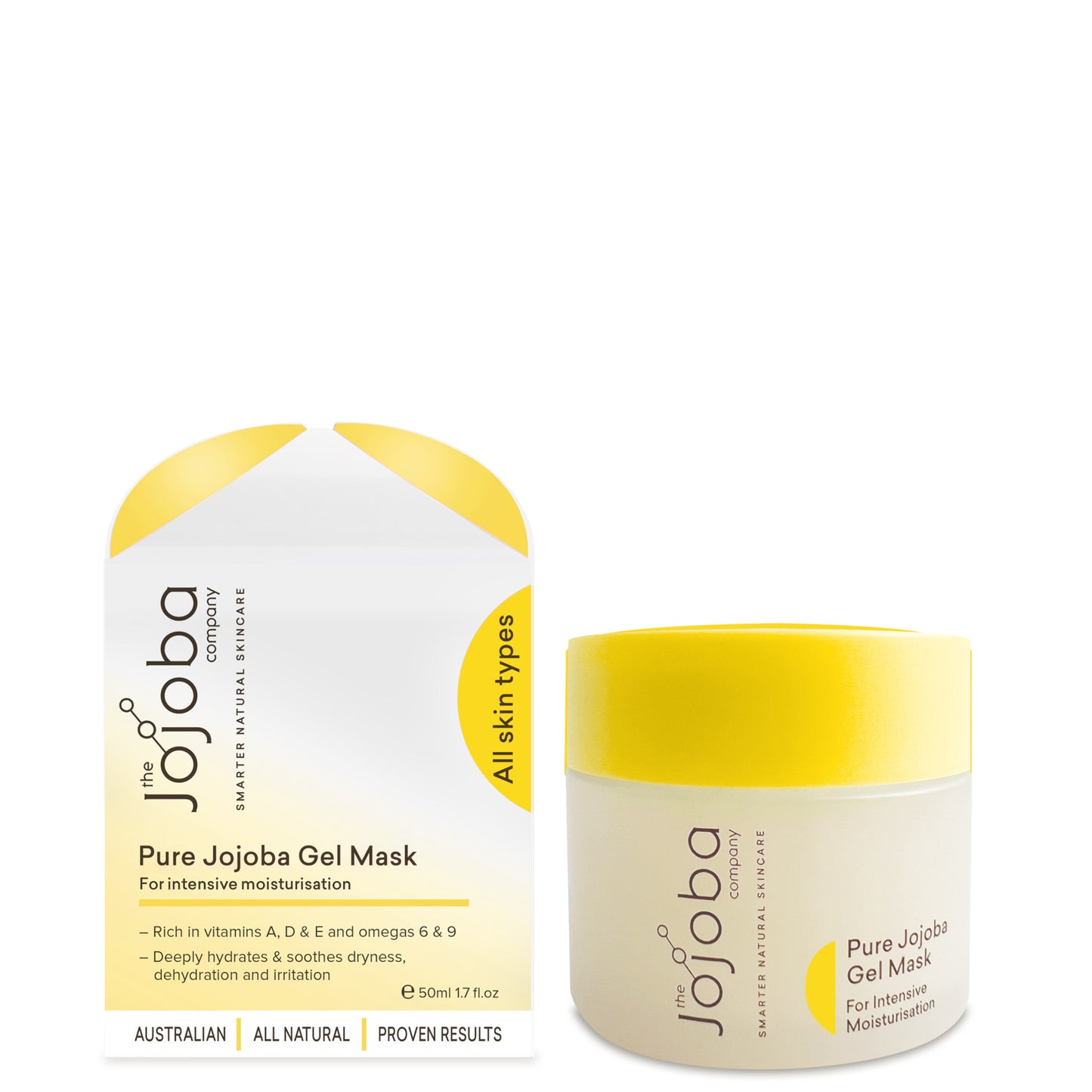 The Jojoba Company Pure Jojoba Gel Mask 50ml