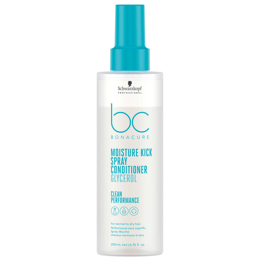 Schwarzkopf Professional BC Clean Performance Moisture Kick Spray Conditioner 200ml