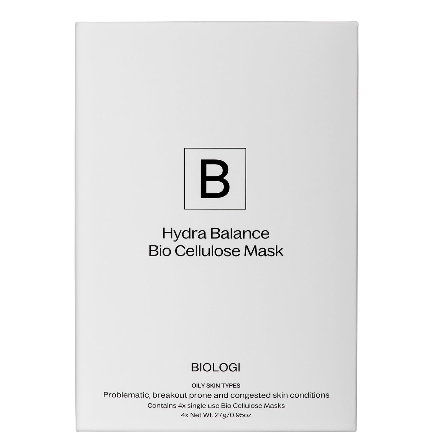 Biologi Hydra Balance Bio Cellulose Mask (Set of 4)