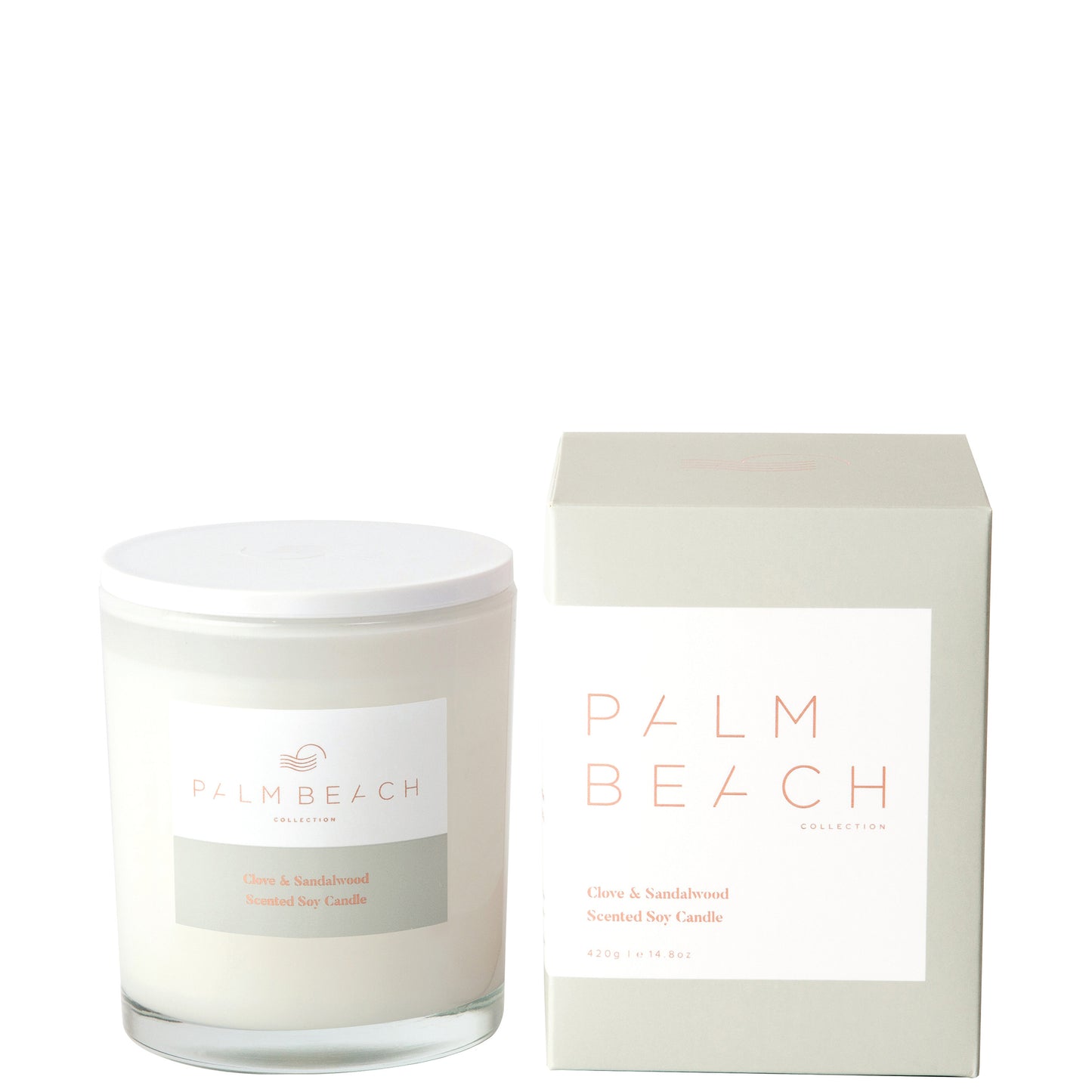 Palm Beach Collection Clove & Sandalwood 420g Standard Candle