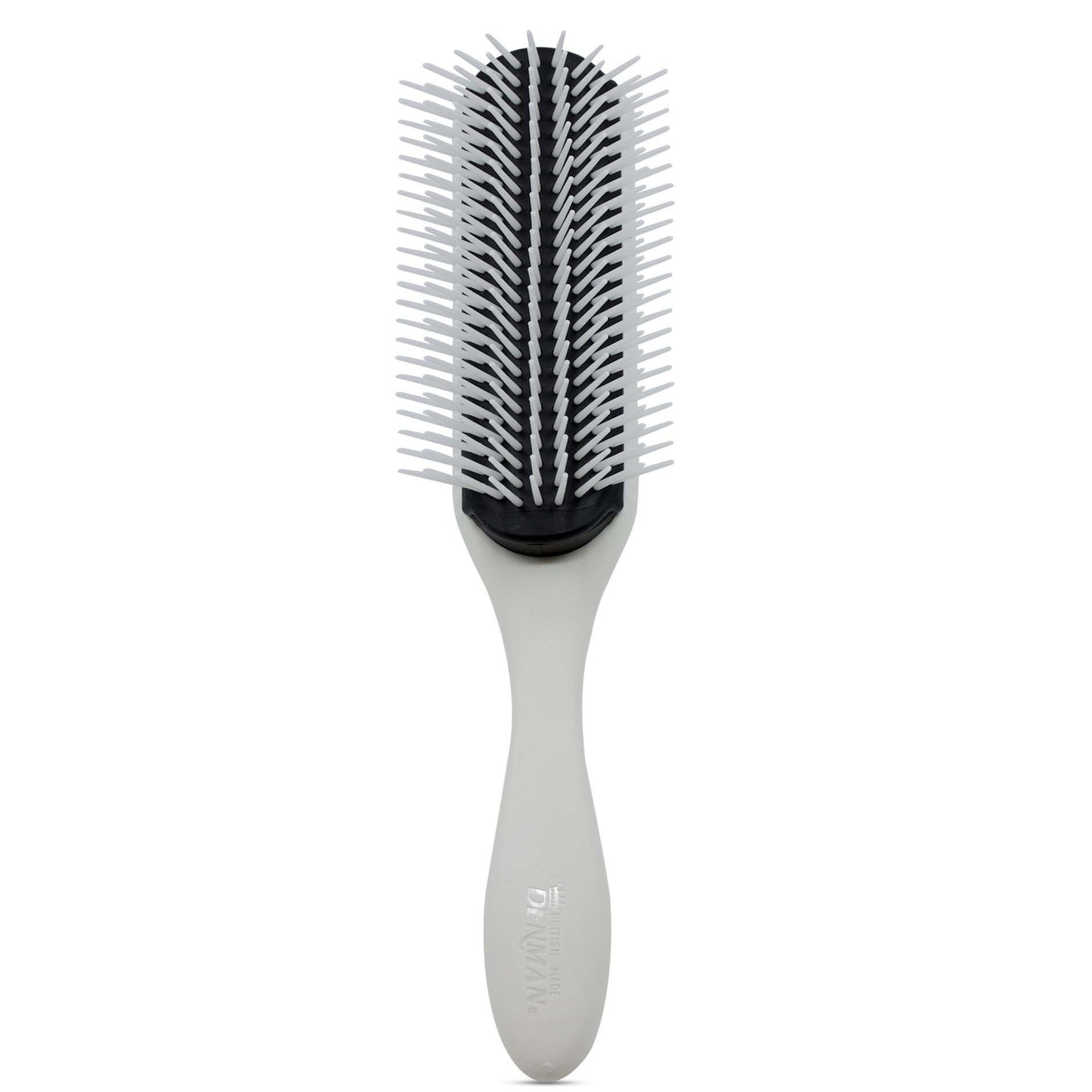 Denman D4 Classic Large Styler 9 Row Brush - White