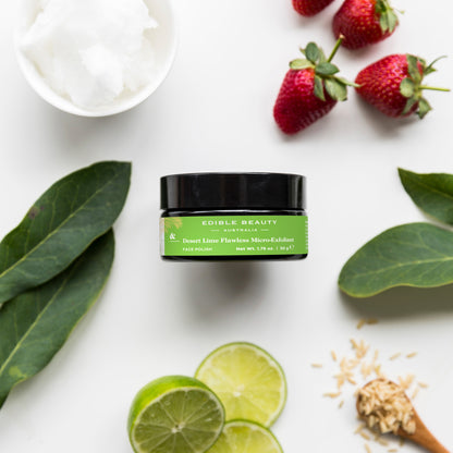 Edible Beauty & Desert Lime Flawless Micro Exfoliant 50g