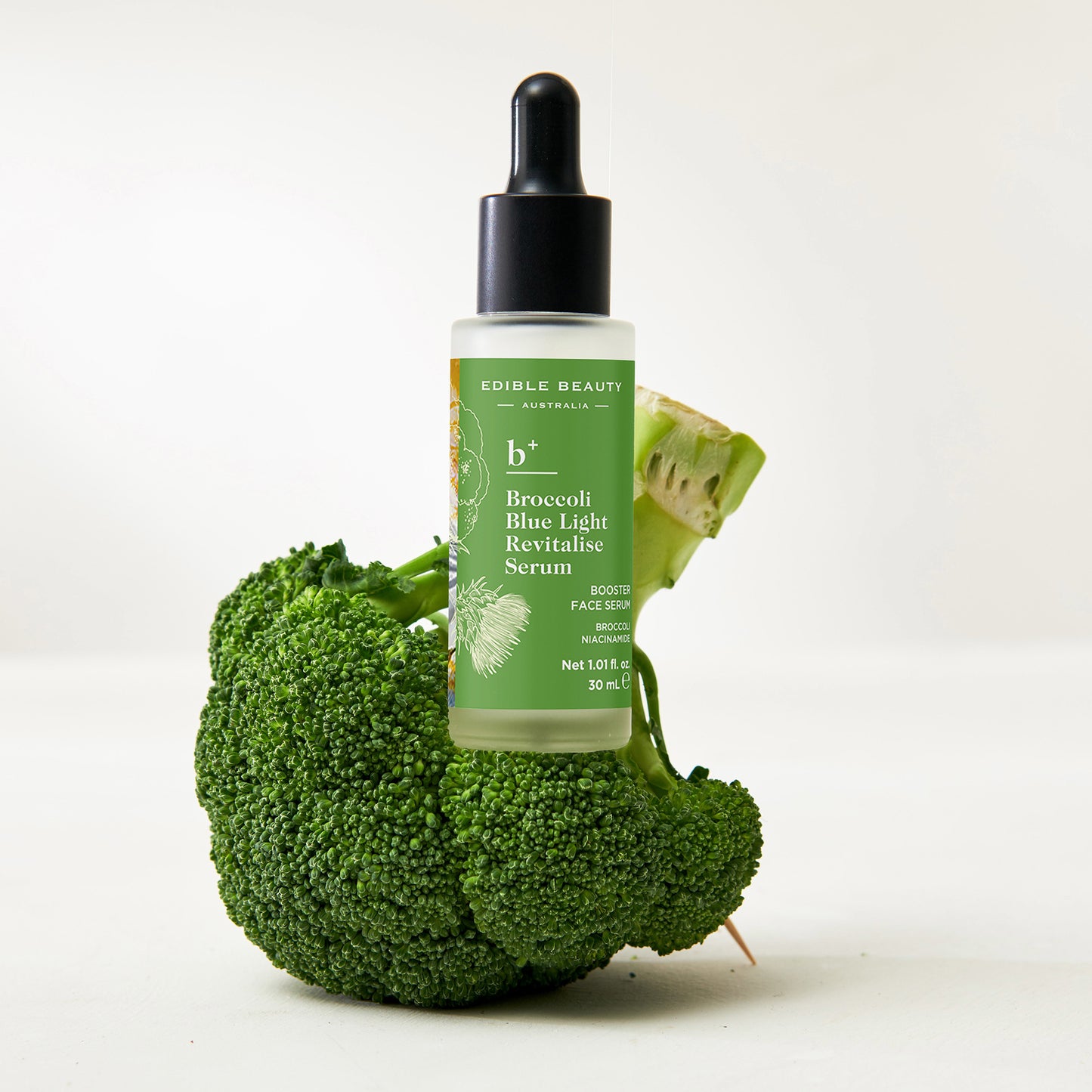 Edible Beauty Broccoli Blue Light Revitalise Serum 30ml