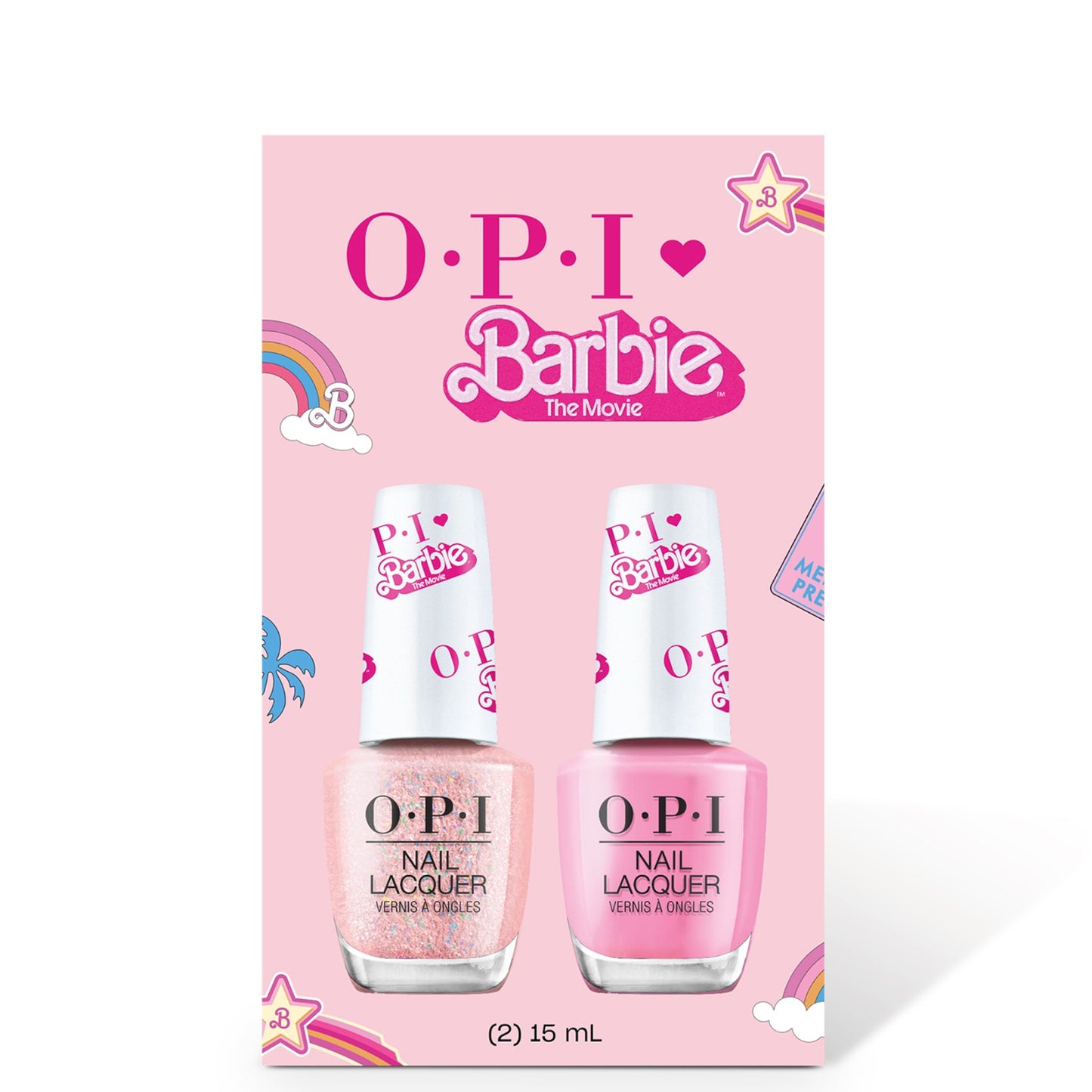 OPI Nail Lacquer OPI BARBIE 15ml Duo Set